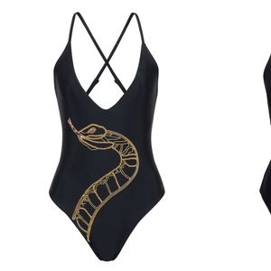 Oceanus Black Snake One Piece